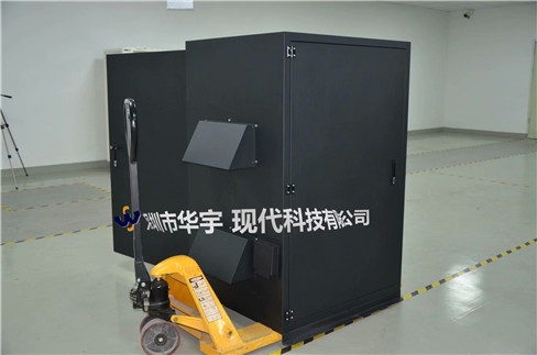 我司21号发货浙江，为浙江某公司提供定制款恒温恒湿户外投影仪安装柜(图1)