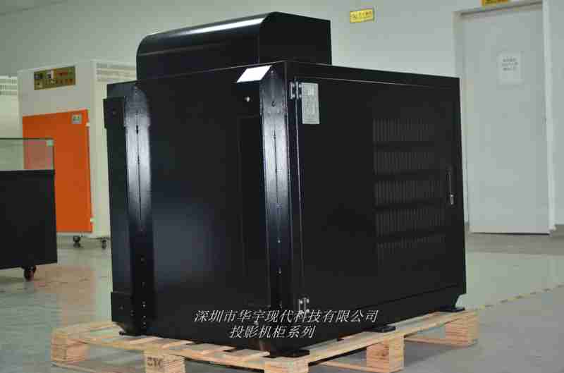 我司为深圳某公司提供定制投影机恒温恒湿柜(图1)
